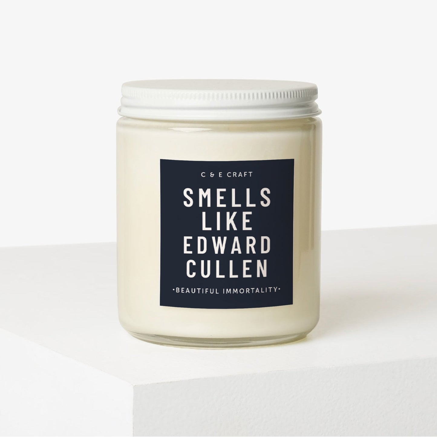 Smells Like Edward Cullen Candle C & E Craft Co