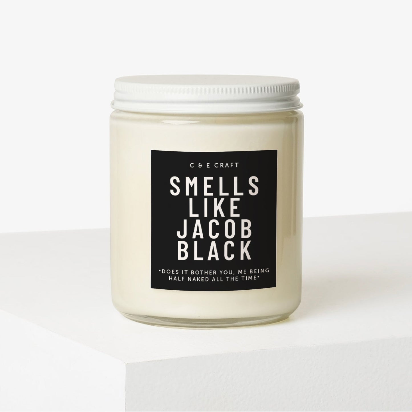 Smells Like Jacob Black Candle C & E Craft Co