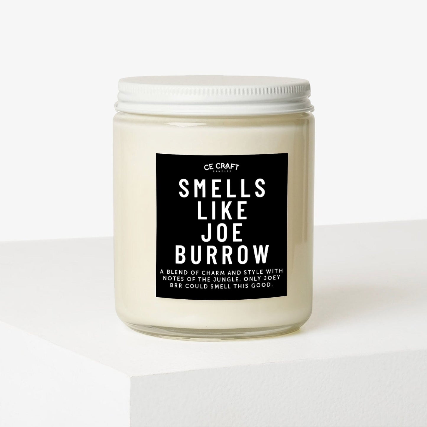 Smells Like Joe Burrow Candle Candles CE Craft