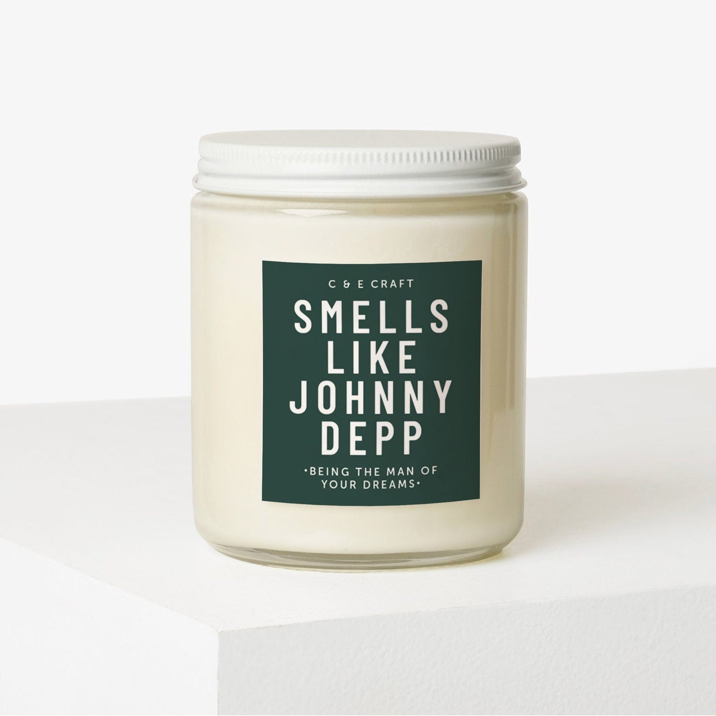 Smells Like Johnny Depp Candle C & E Craft Co