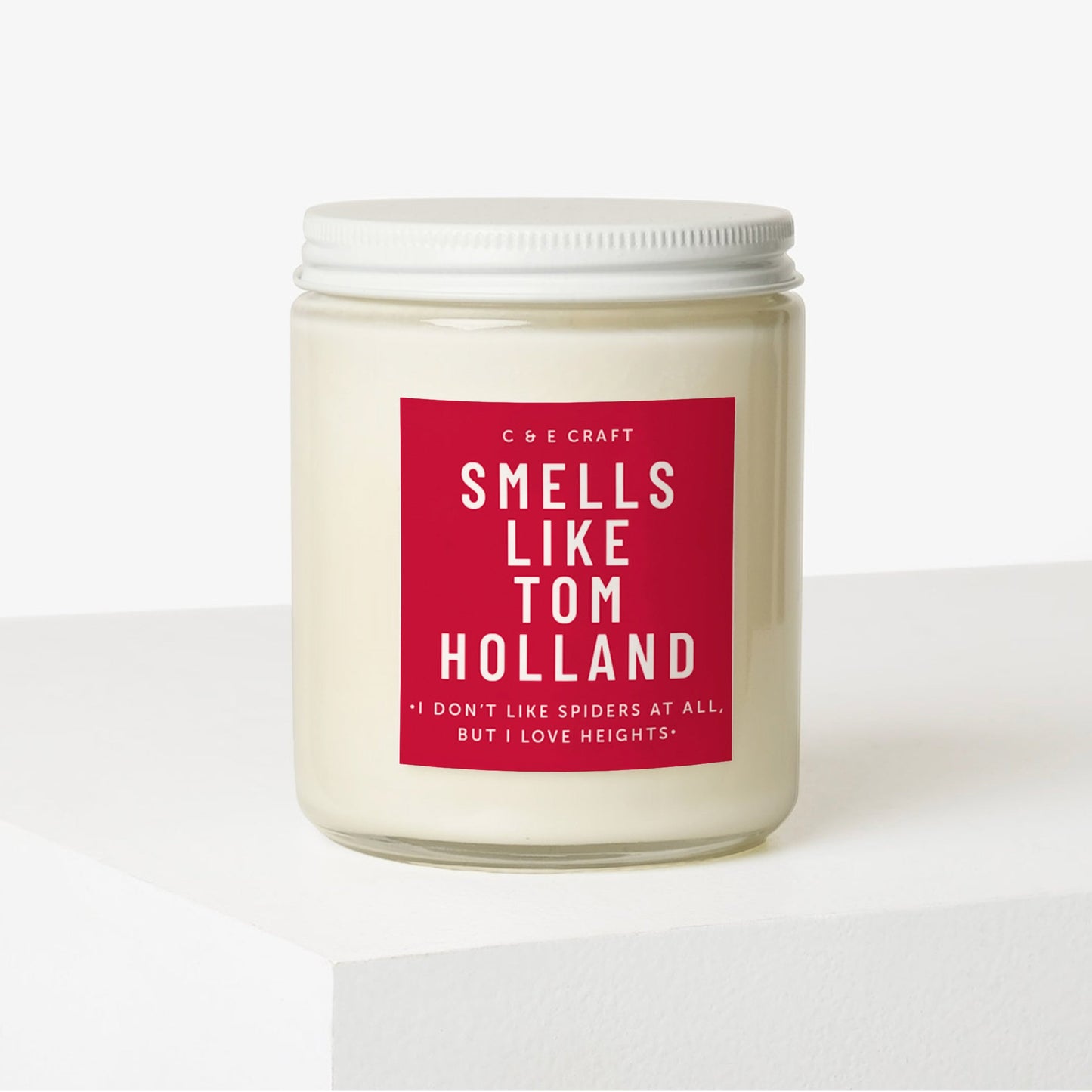 Smells Like Tom Holland Candle C & E Craft Co