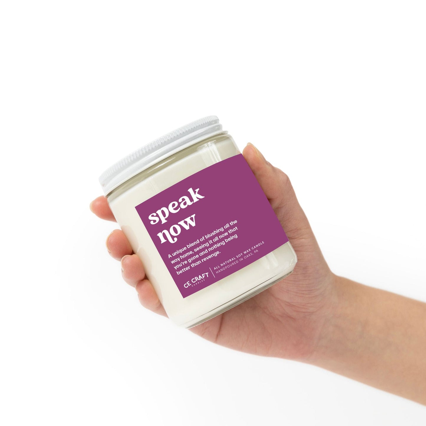 Speak Now Candle Candles CE Craft