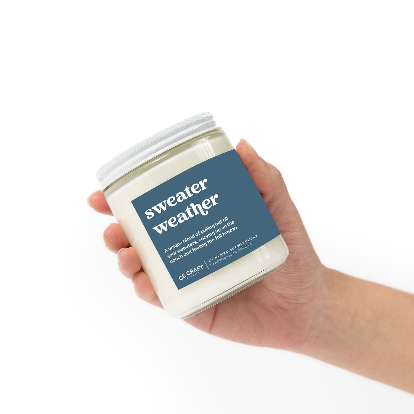 Sweater Weather Scented Candle Candles CE Craft
