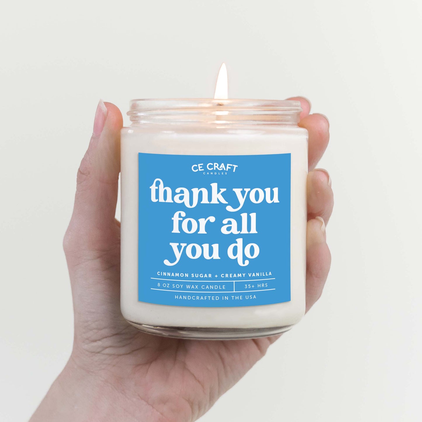 Thank You for All That You Do Candle Candles CE Craft