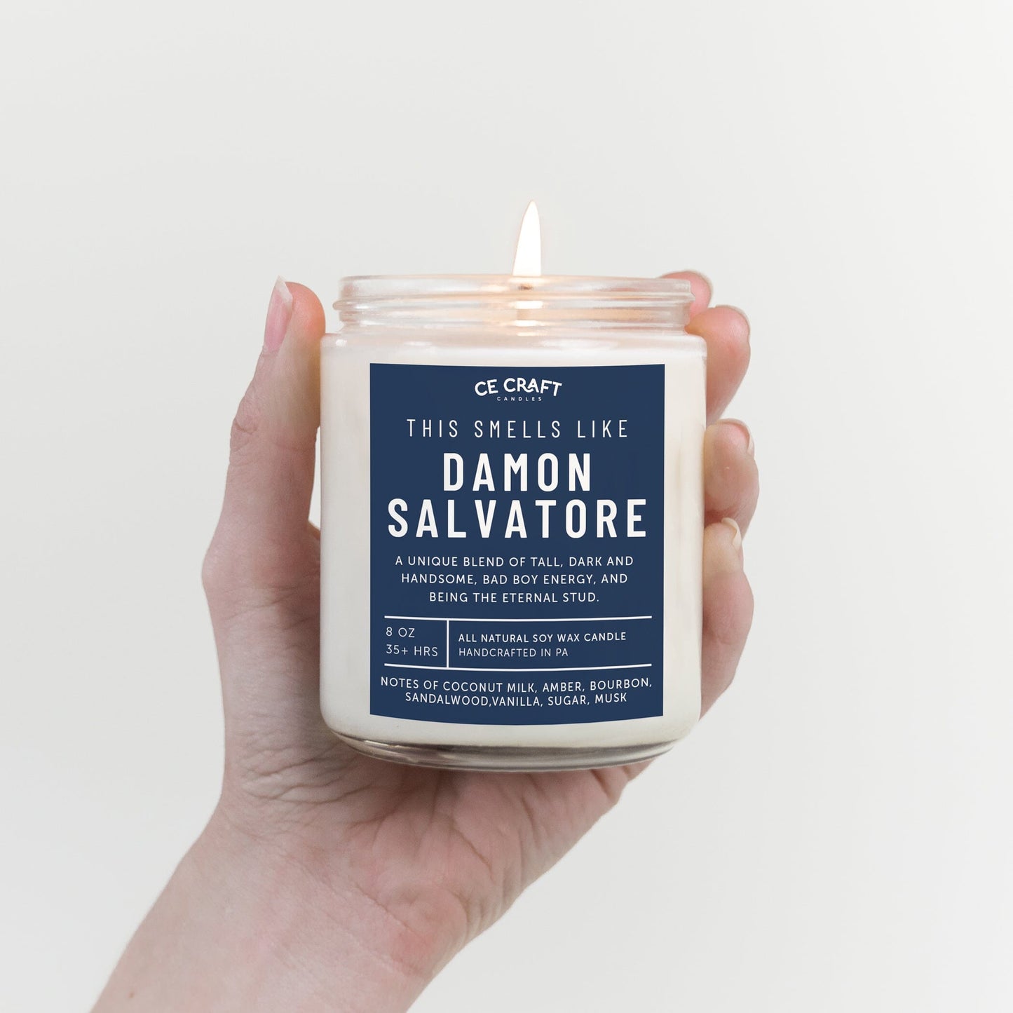This Smells Like Damon Salvatore Candle Candles CE Craft