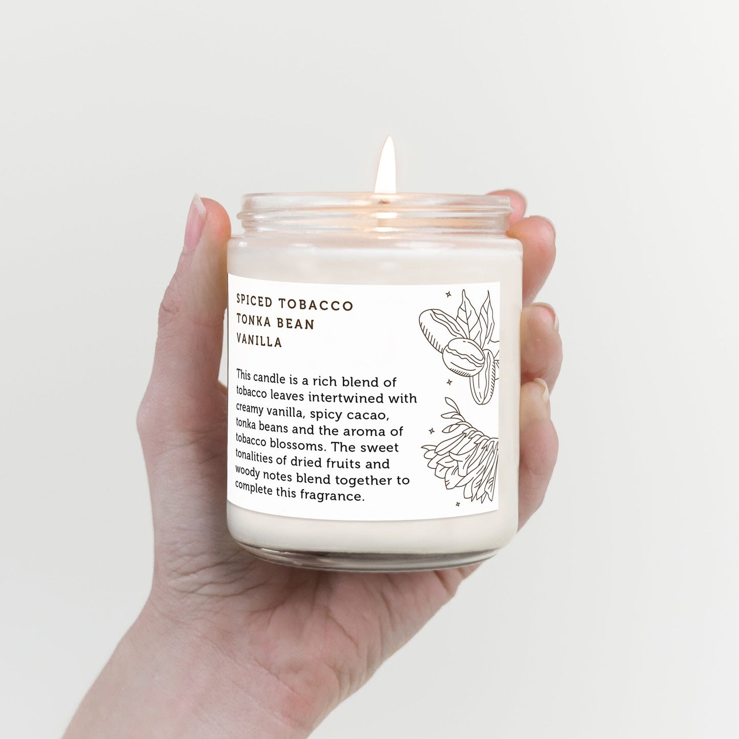Tobacco & Vanille Candle Candles CE Craft