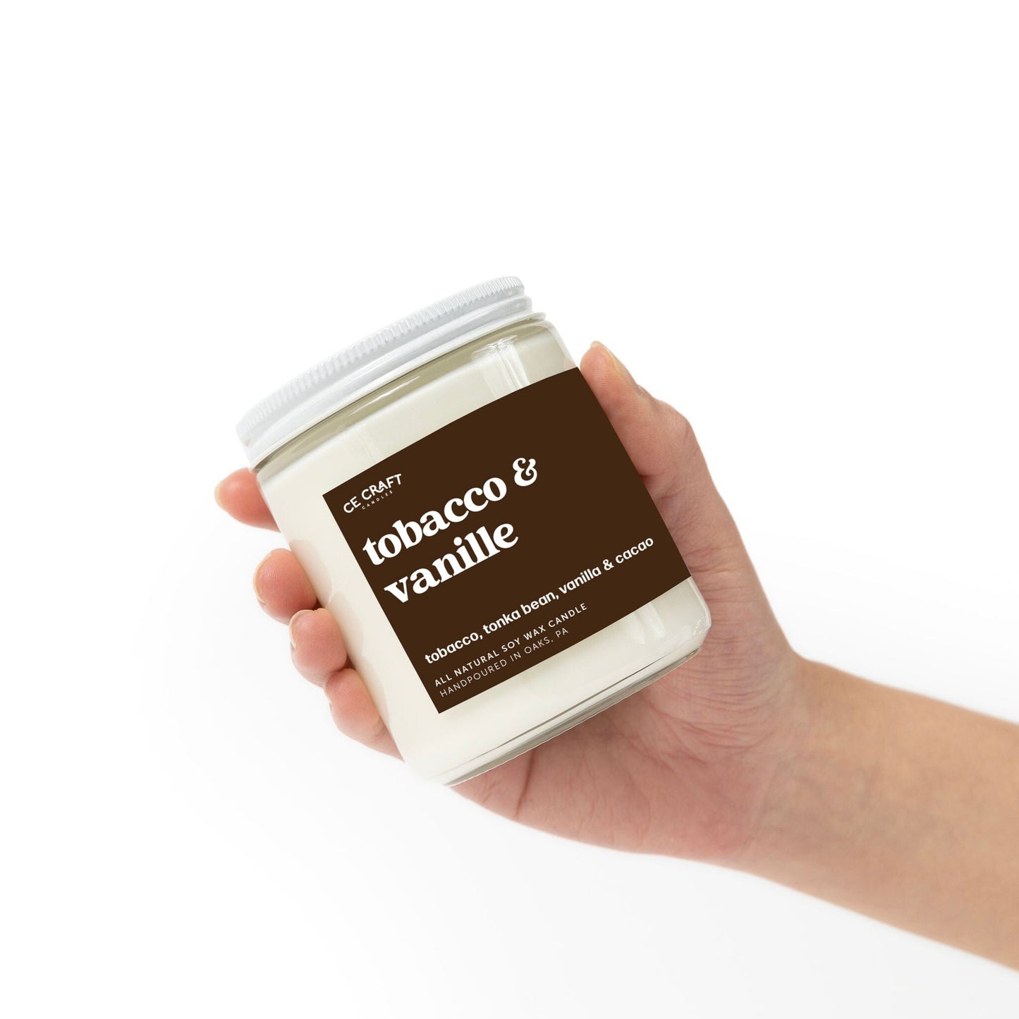 Tobacco & Vanille Candle Candles CE Craft