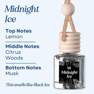 Midnight Ice Scented Car Freshener