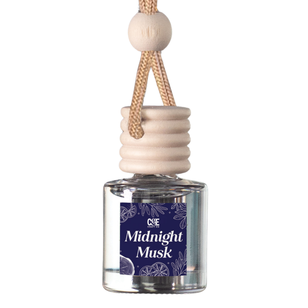 Midnight Musk Scented Car Freshener