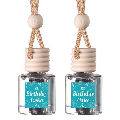 Scented Car Freshener 2 Pack - Long-lasting Fragrance