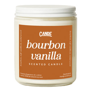 Bourbon Vanilla Scented Candle