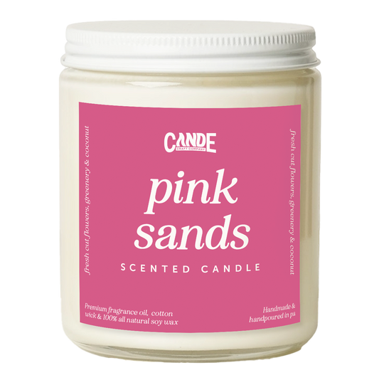 Pink Sands Scented Candle
