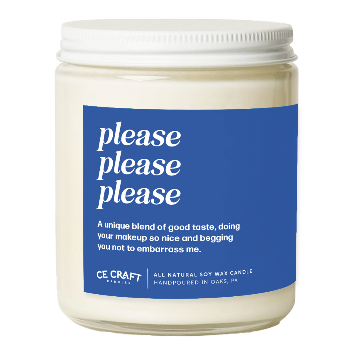 Please Please Please Candle