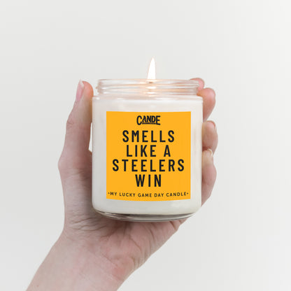 Smells Like a Steelers Win Candle