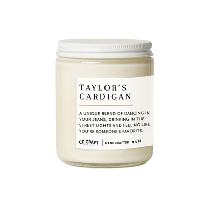 Taylor's Cardigan Candle