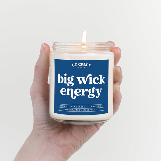 Big Wick Energy Candle Candles CE Craft 