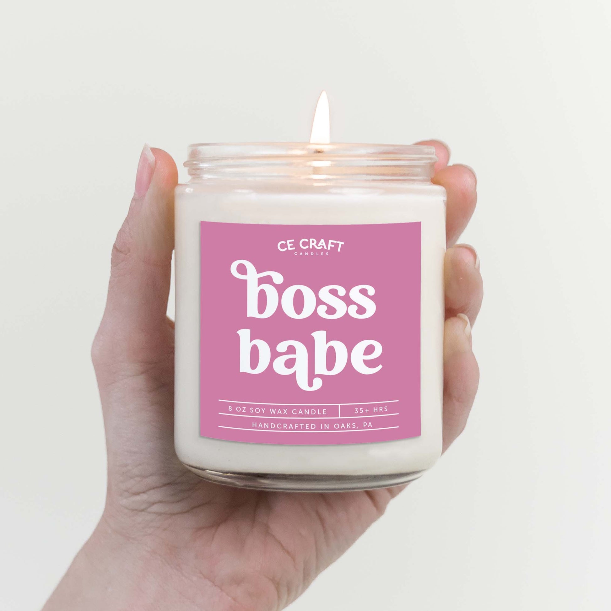 Boss Babe Candle Candles CE Craft 