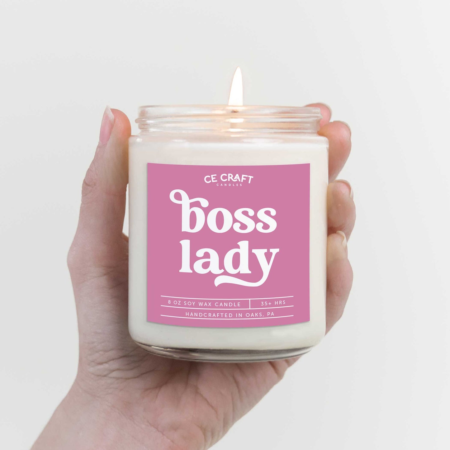 Boss Lady Soy Wax Candle Candles CE Craft 