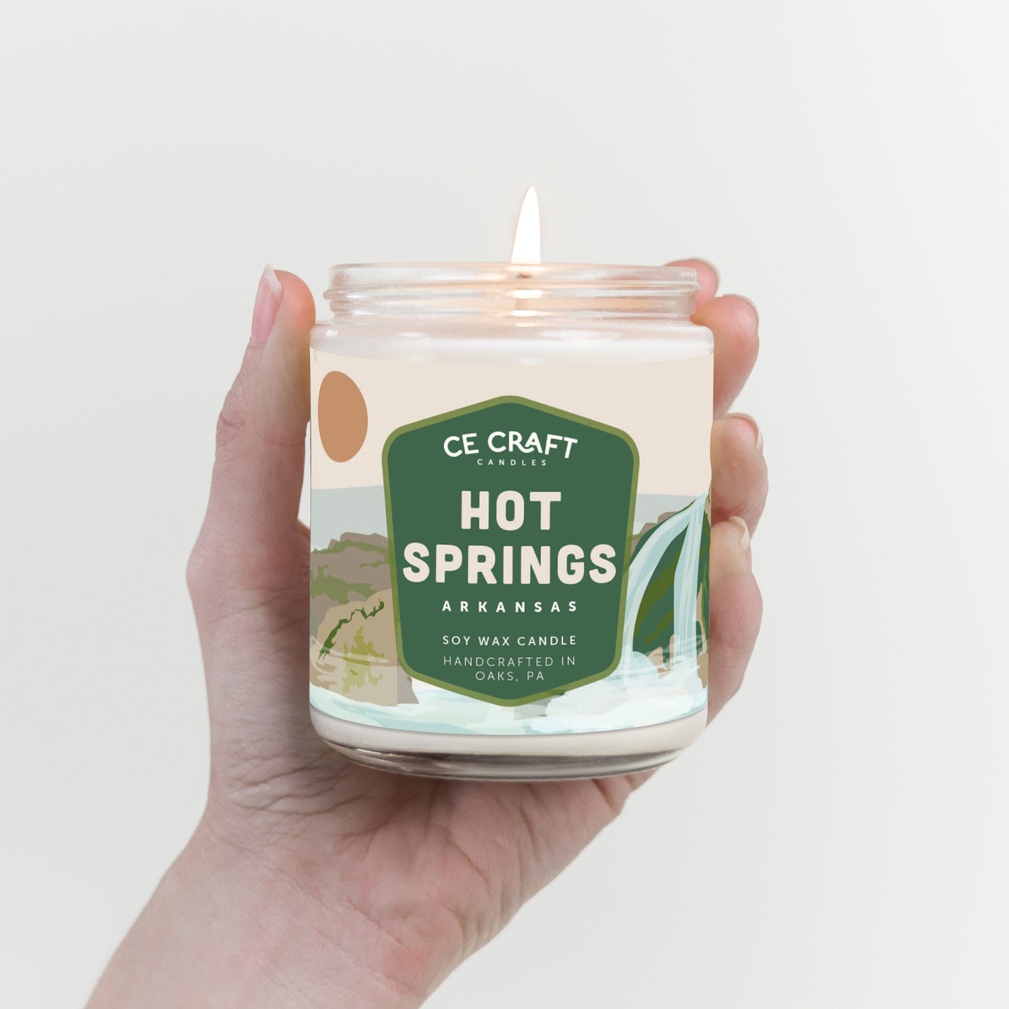 Hot Springs National Park Candle Candles CE Craft 