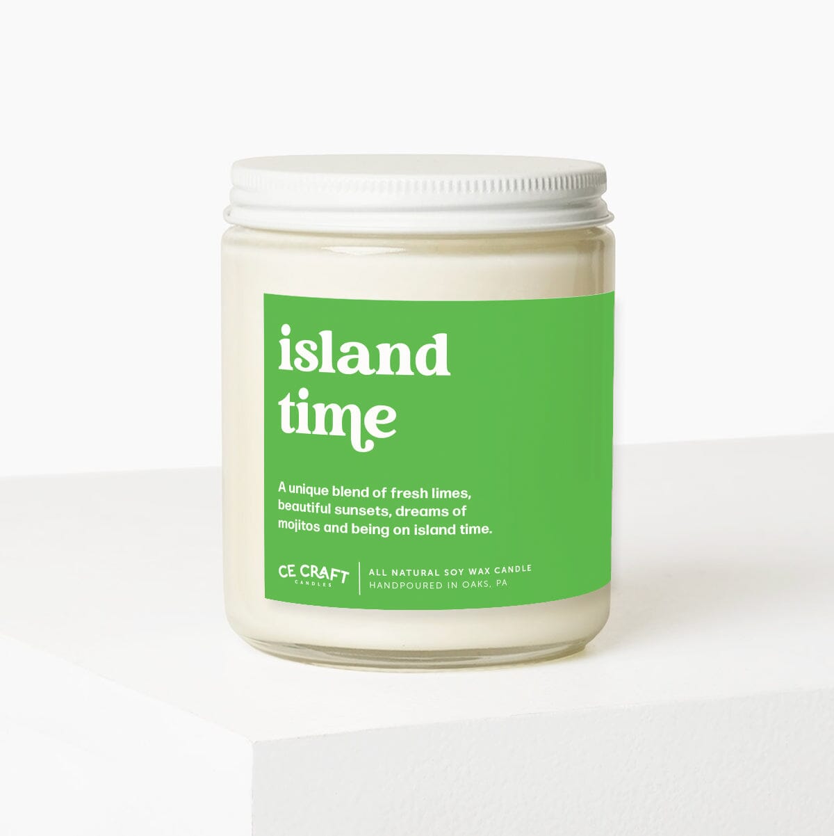 Island Time Candle Candles CE Craft 