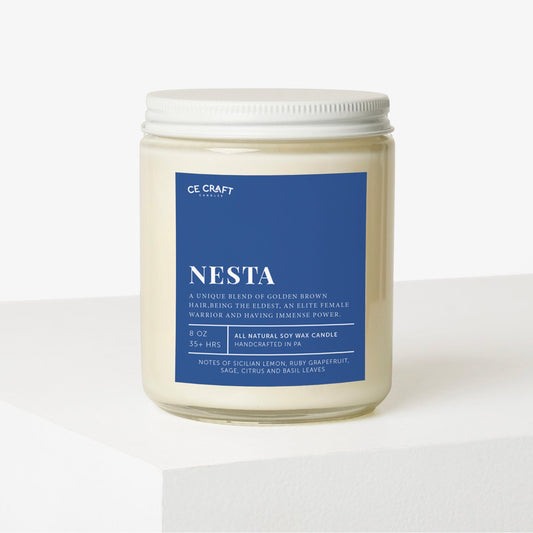 Nesta Scented Soy Wax Candle C & E Craft Co 