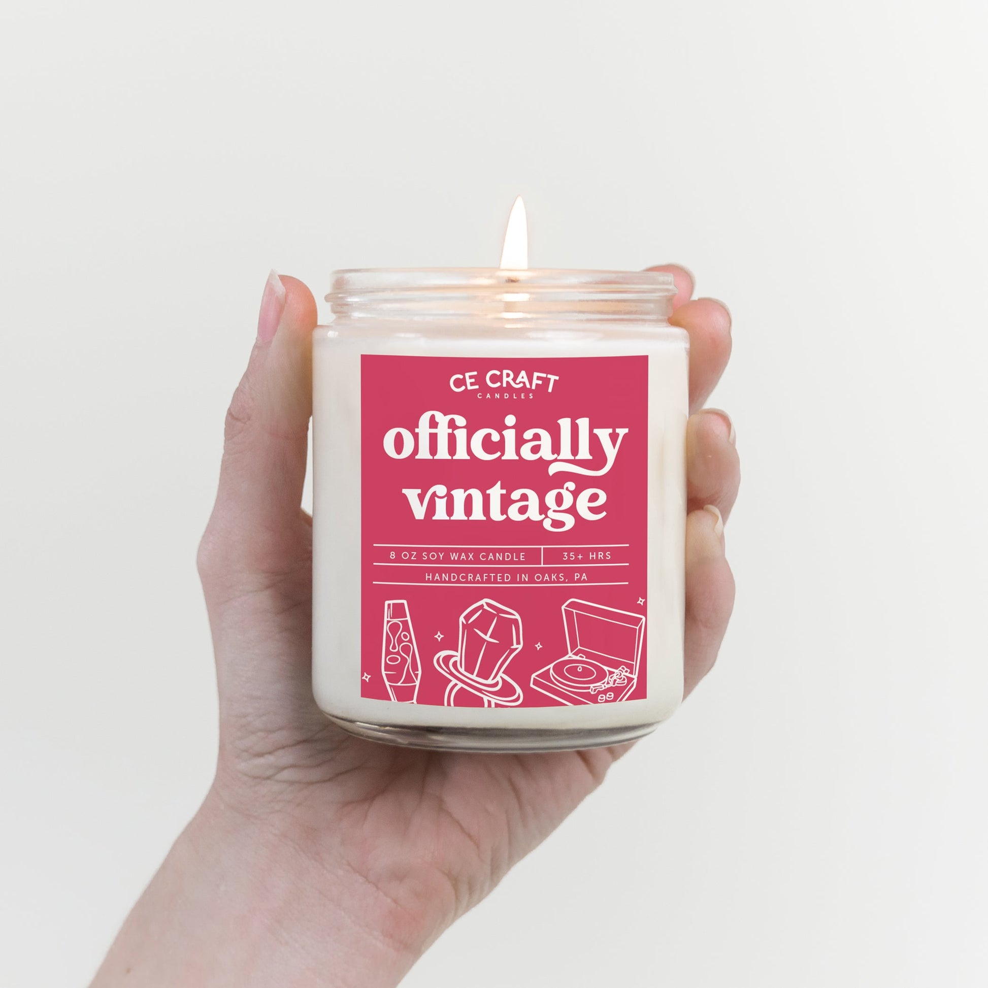 Officially Vintage Scented Candle Candles CE Craft 