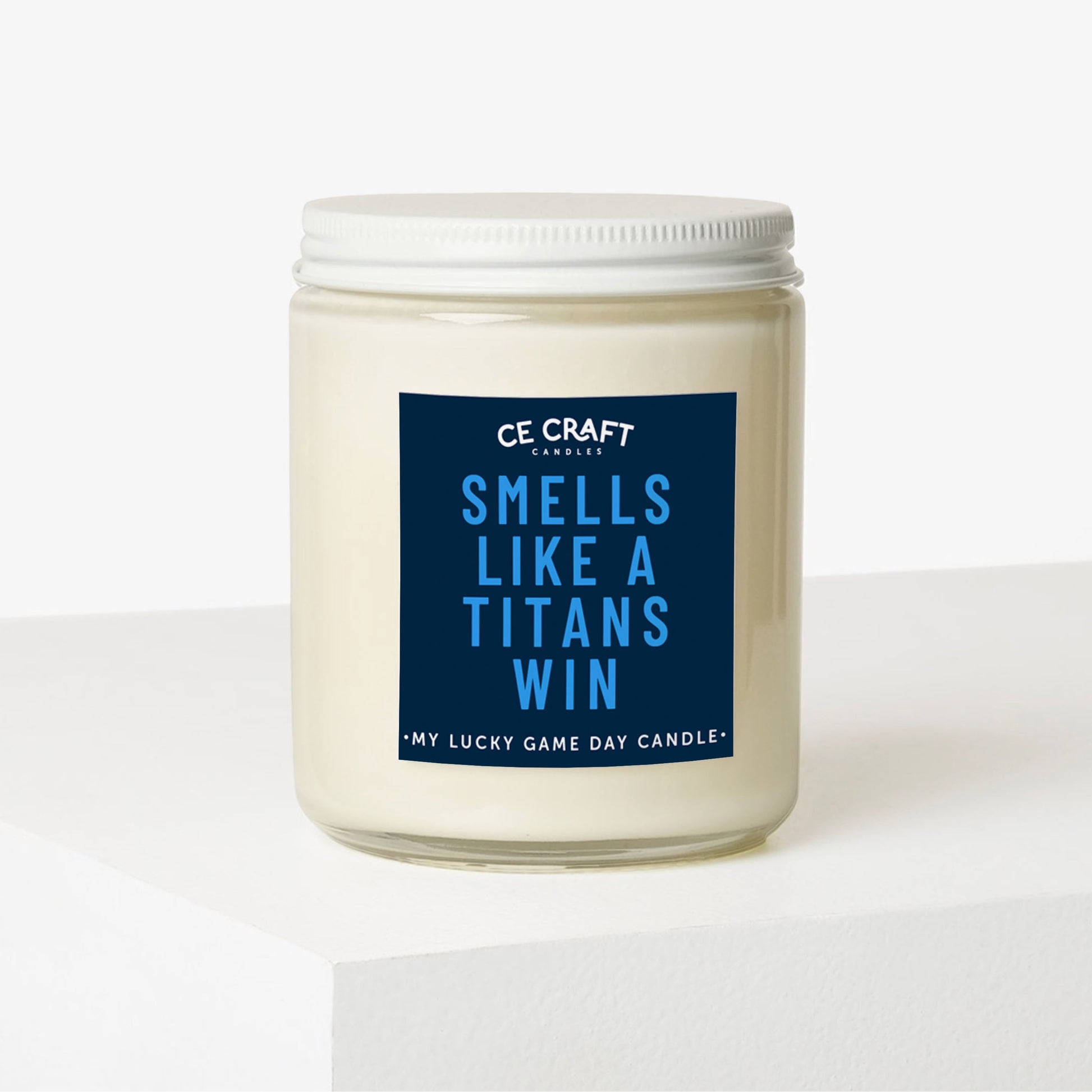 Smells Like a Titans Win Scented Candle C & E Craft Co 