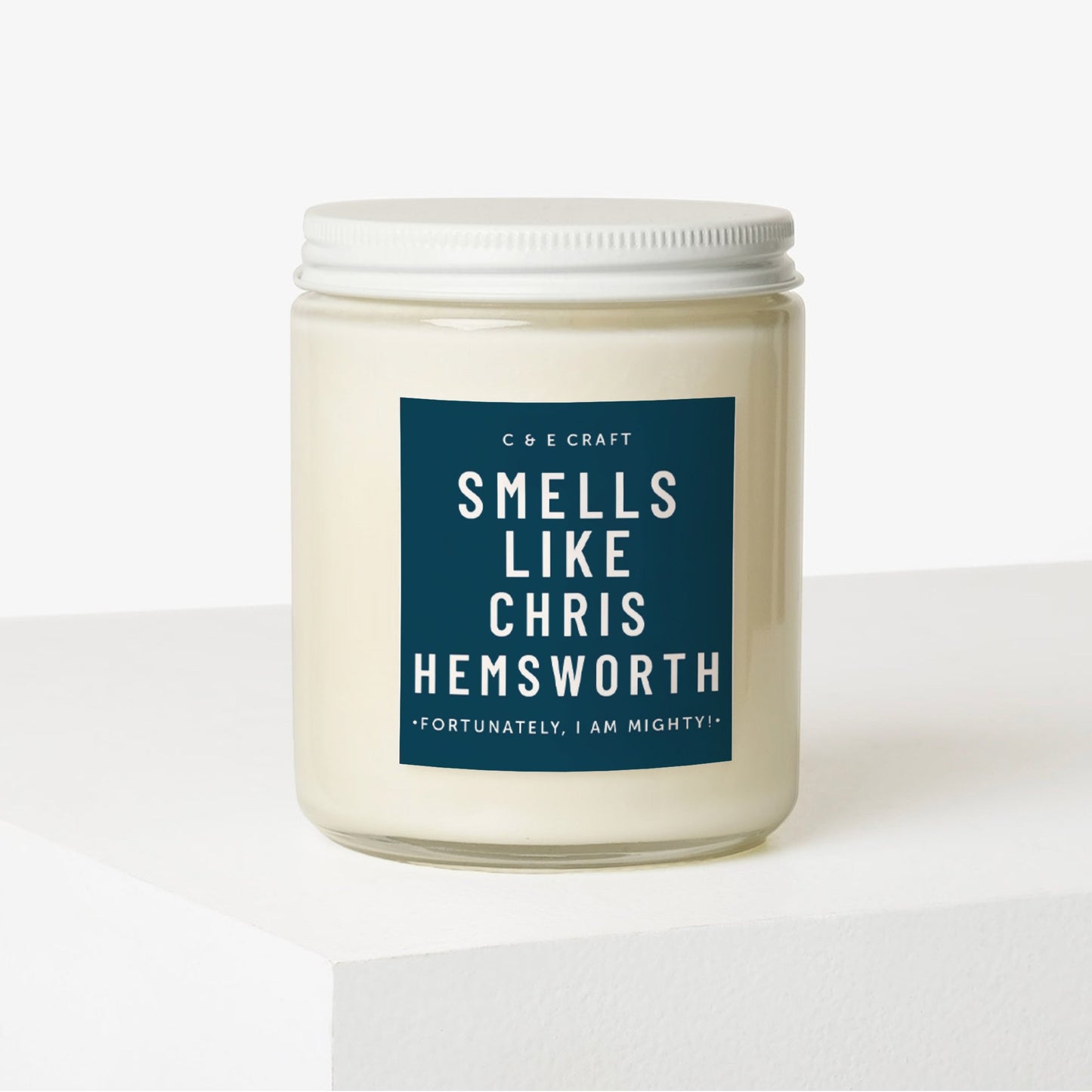 Smells Like Chris Hemsworth Candle C & E Craft Co 