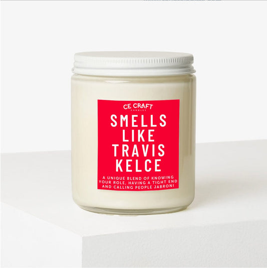 Smells Like Travis Kelce Candle Candles CE Craft 