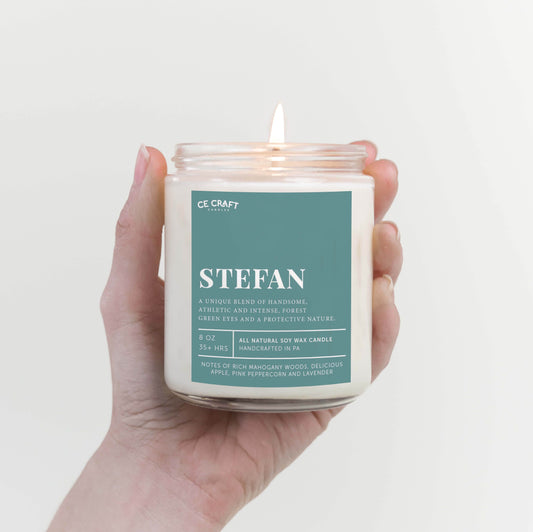 Stefan Salvatore Scented Candle Candles CE Craft 