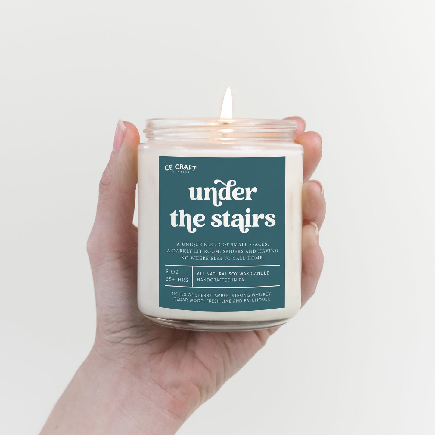 Under the Stairs Scented Candle Candles CE Craft 