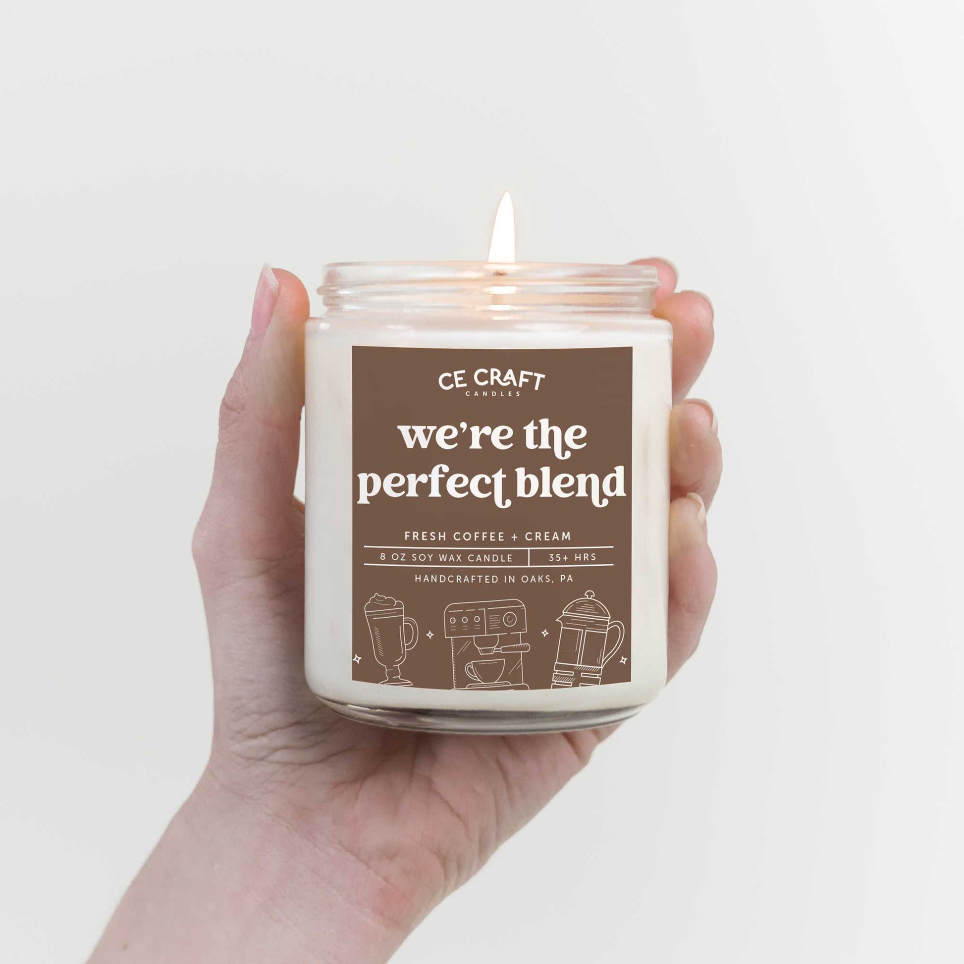 We're the Perfect Blend Scented Candle Candles CE Craft 